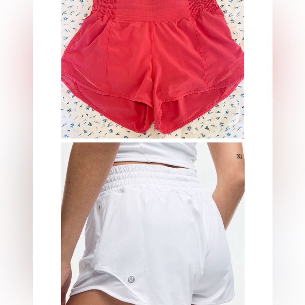 Lululemon Athletica Hotty Hot High-Rise Lined Short 2.5” Lip Gloss